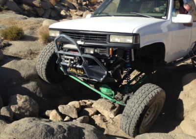 Truck Rock Crawling Lucerne Valley Desert