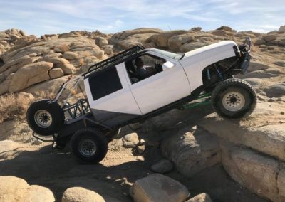 Truck Rock Crawling Lucerne Valley Desert