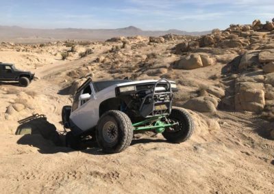 Truck Rock Crawling Lucerne Valley Desert