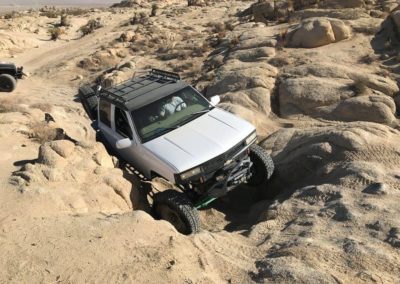 Truck Rock Crawling Lucerne Valley Desert