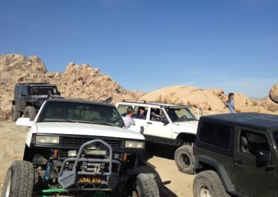 Trucks Rock Crawling Lucerne Valley Desert