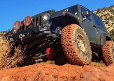 Jeep Rock Crawling Lucerne Valley Desert