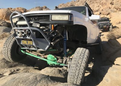 Truck Rock Crawling Lucerne Valley Desert