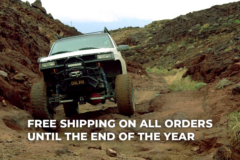 Free shipping for the rest of the year!
