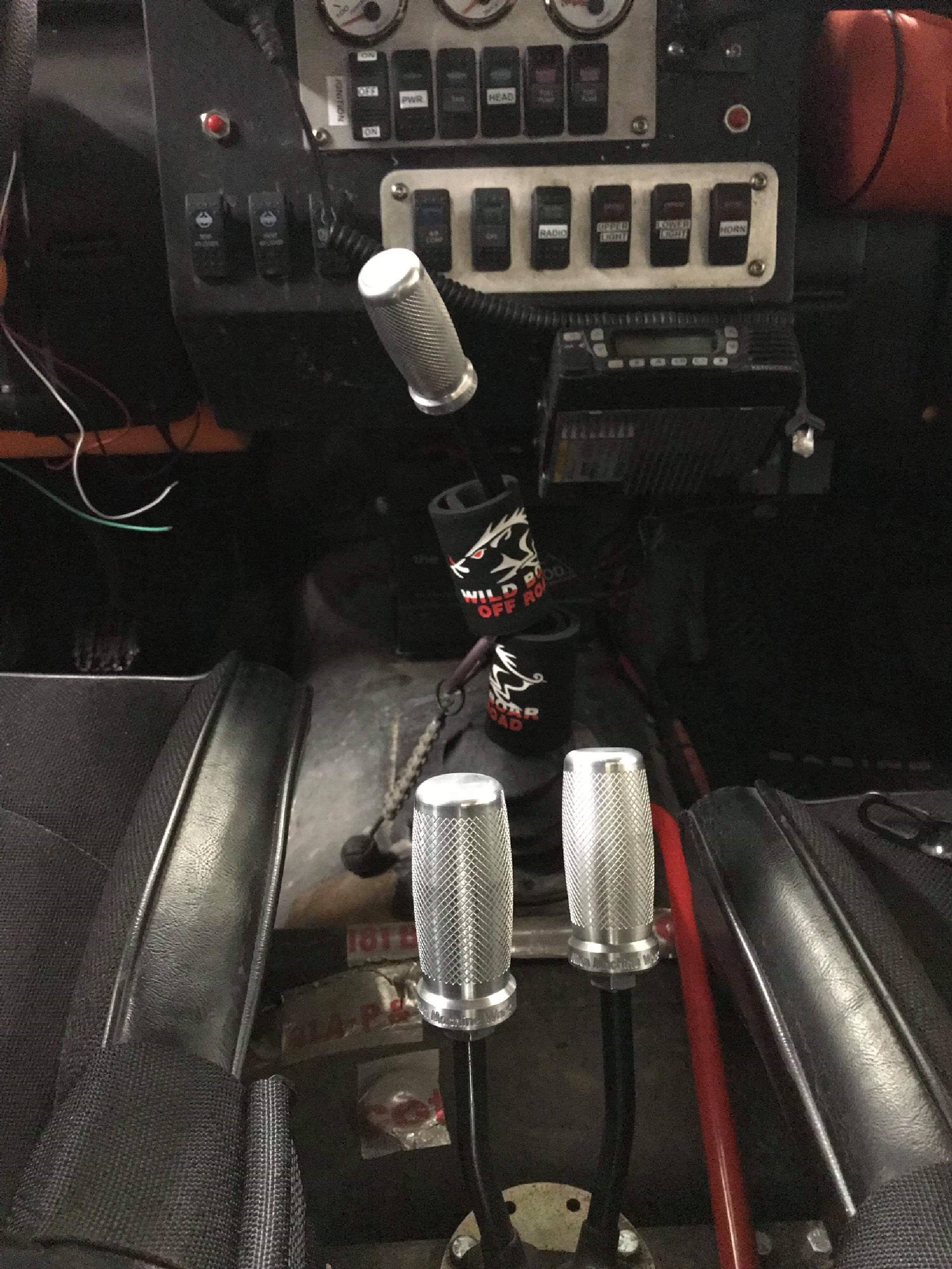 Billet Knob Atlas and Sidewinder Shifter Custom Differential Covers + Axle Protection