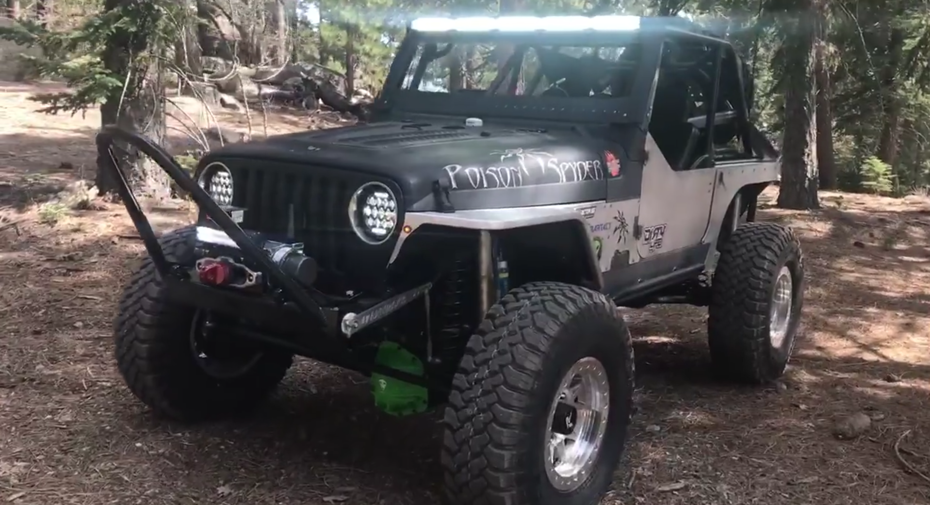 Check out the (New!) walk around video of the Mountain Man Motorsports Ultra4 Race Jeep