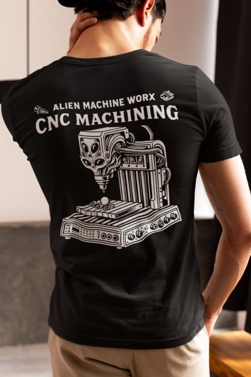 Black & White CNC T-Shirt