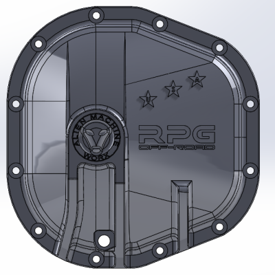 Sterling 10.5 Billet Differential Cover