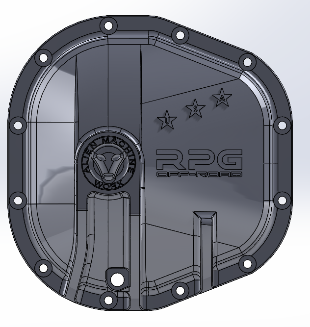 Sterling 10.5 Billet Differential Cover